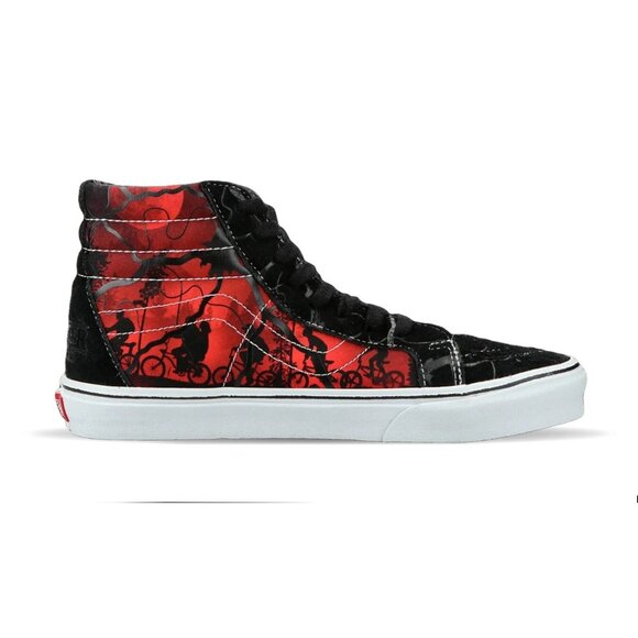🛹VANS SK8-Hi Reissue X Stranger Things Shoes Black Sz 13 “Friends Don't Lie” - Picture 4 of 9